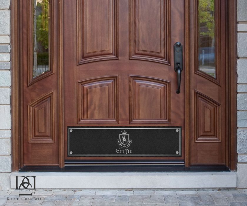 The most expensive and exquisite door kick plate in the world