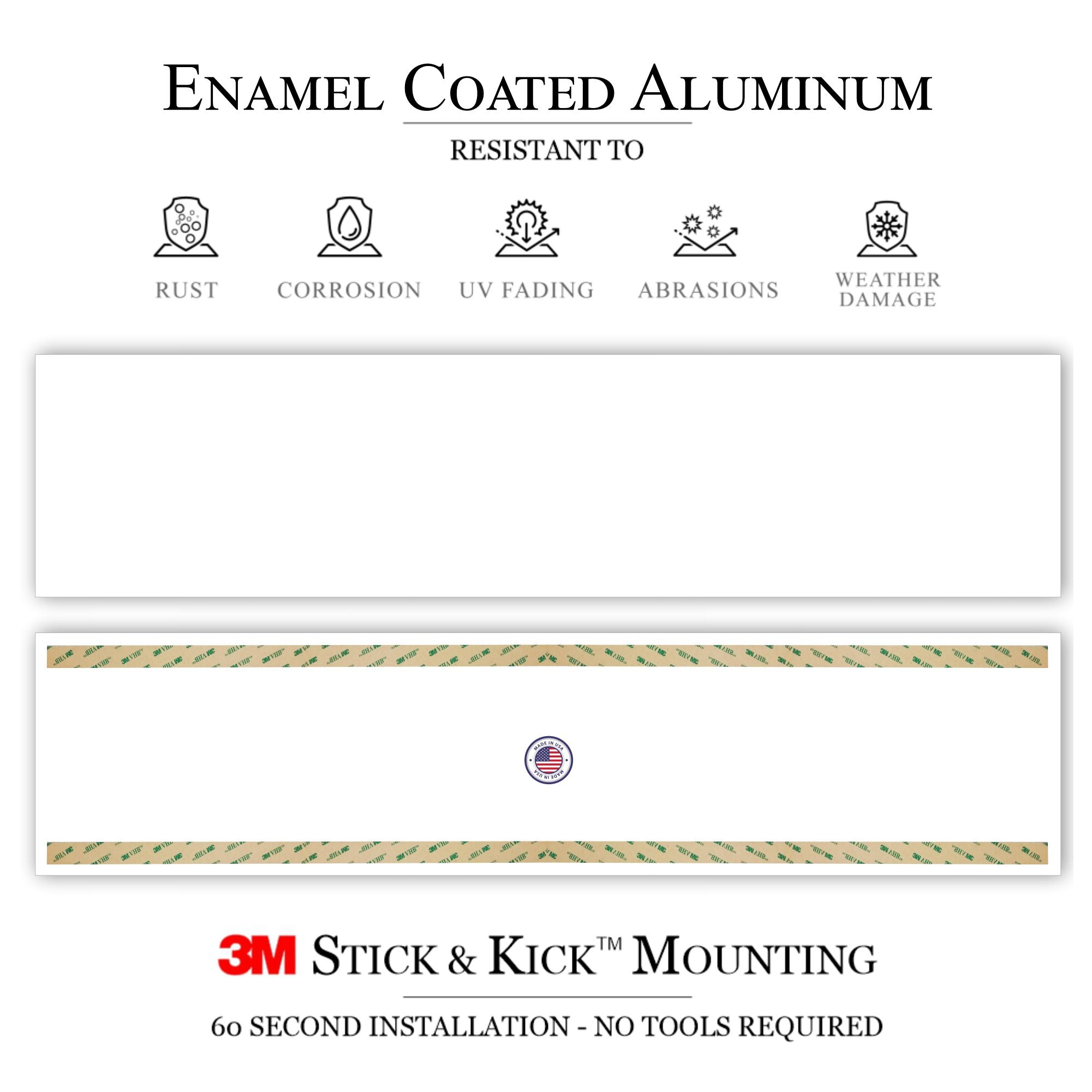 Traditional Door Kick Plates - Multiple Finish & Size Options