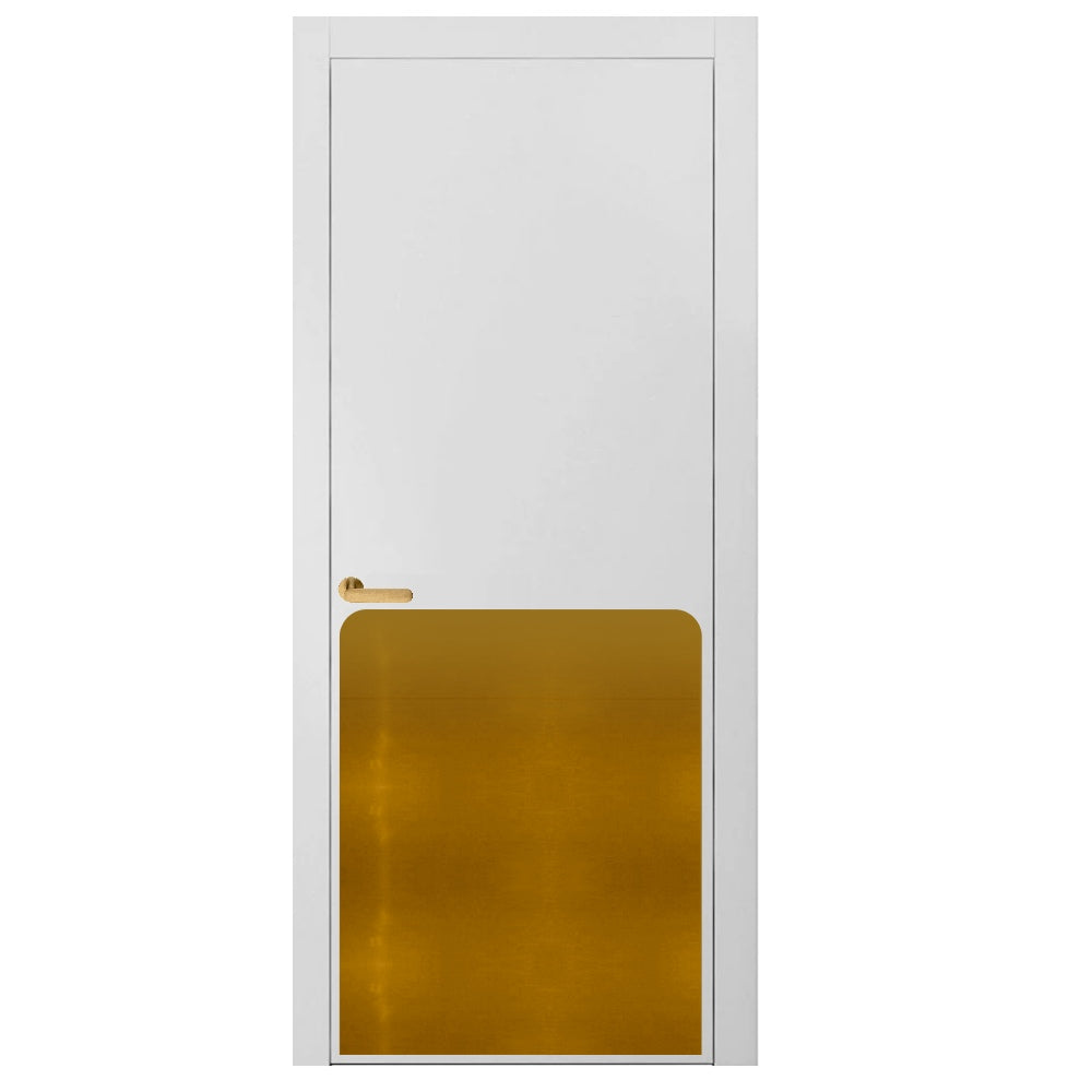 Shiny Brass Tone Aluminum