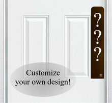 Load image into Gallery viewer, Dog Scratch Door Protection Plate - Engraved - Multiple Finish &amp; Size Options - Design Your Own
