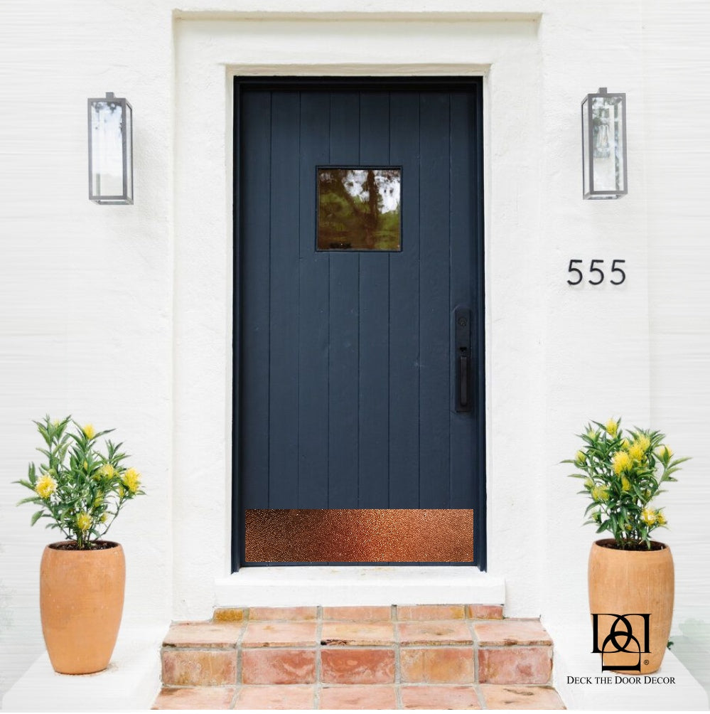 Hammered Embossed Door Kick Plates
