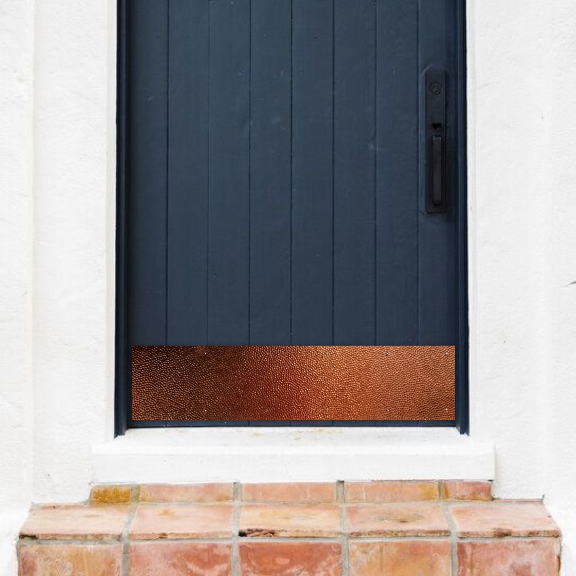 Hammered Embossed Door Kick Plates