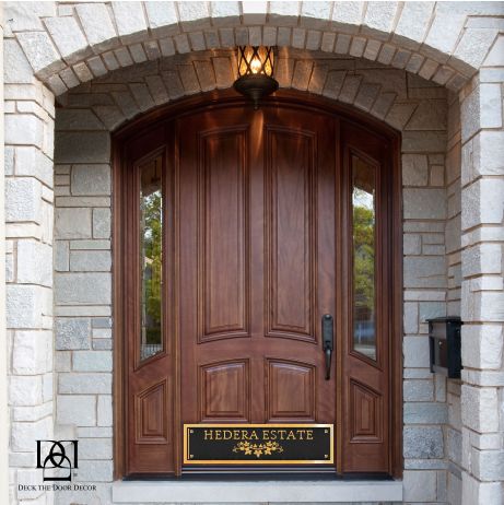 Monument Door Plates