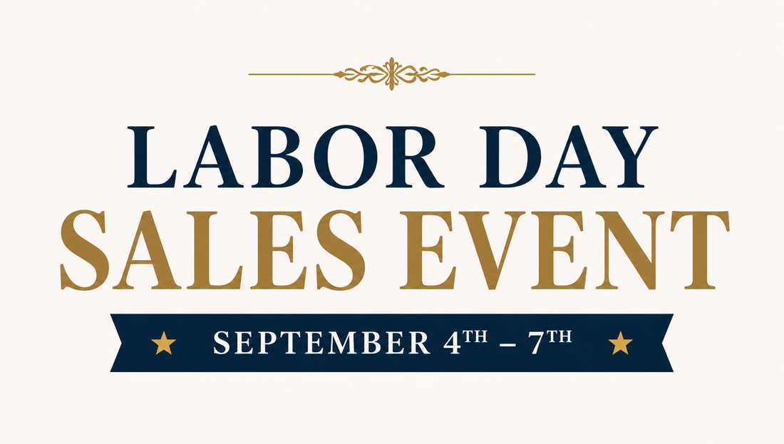 Labor Day Sales Event Banner for September 4-7