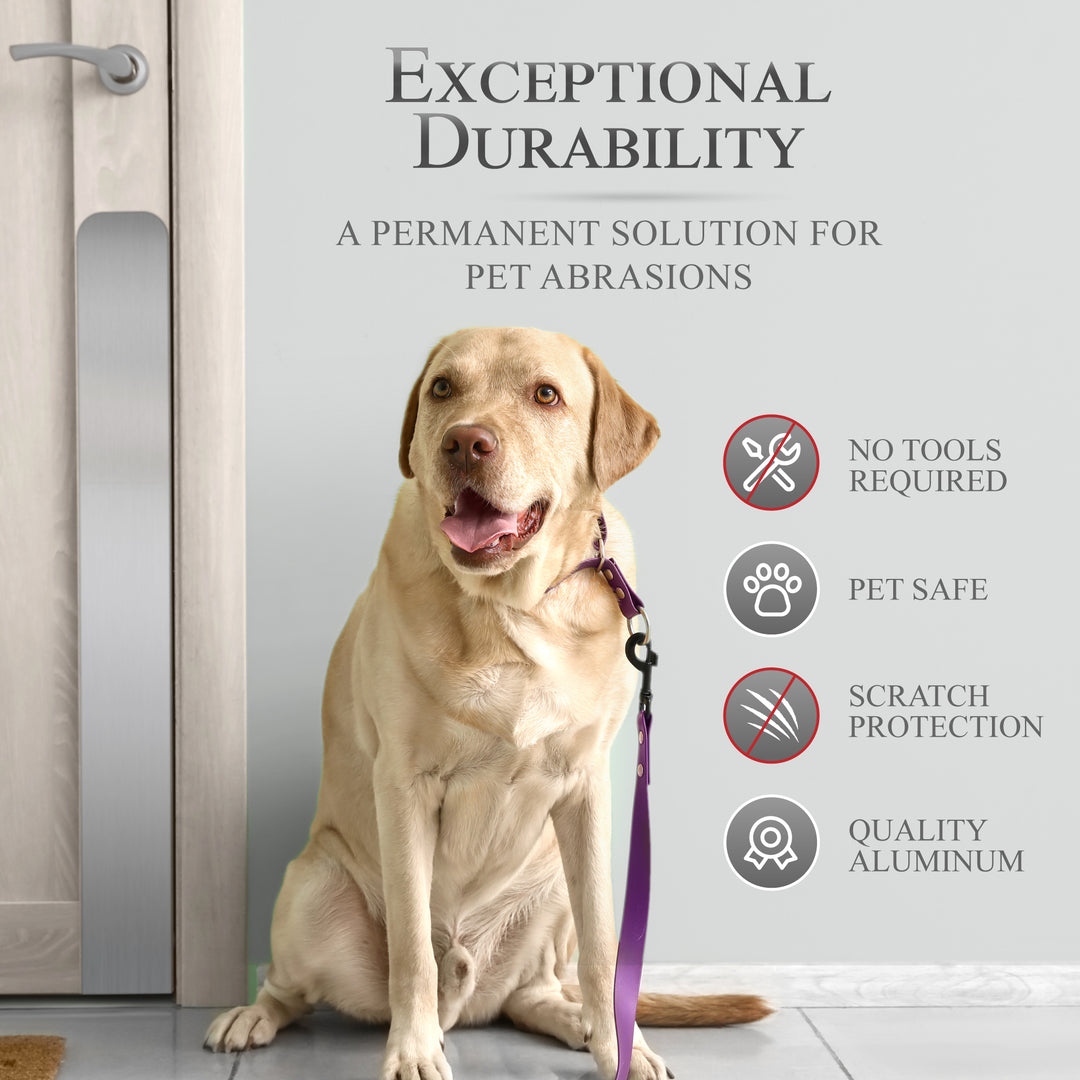 Dog Scratch Prevention Door Plate product benefits