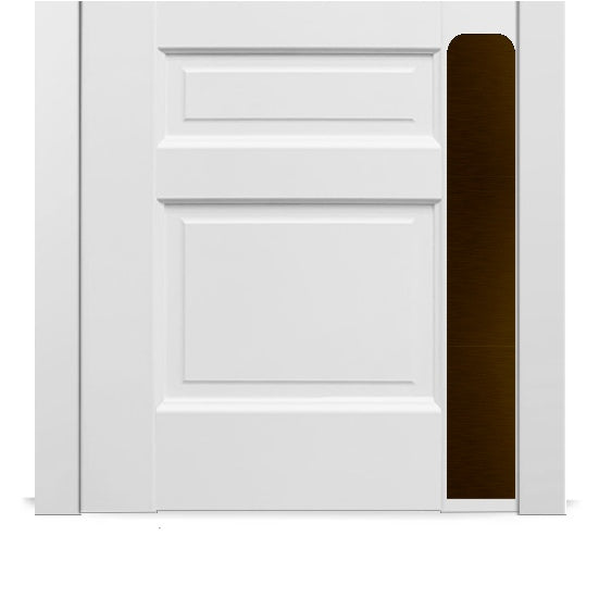 Dog Scratch Prevention Door Plate in Oil Rubbed Bronze