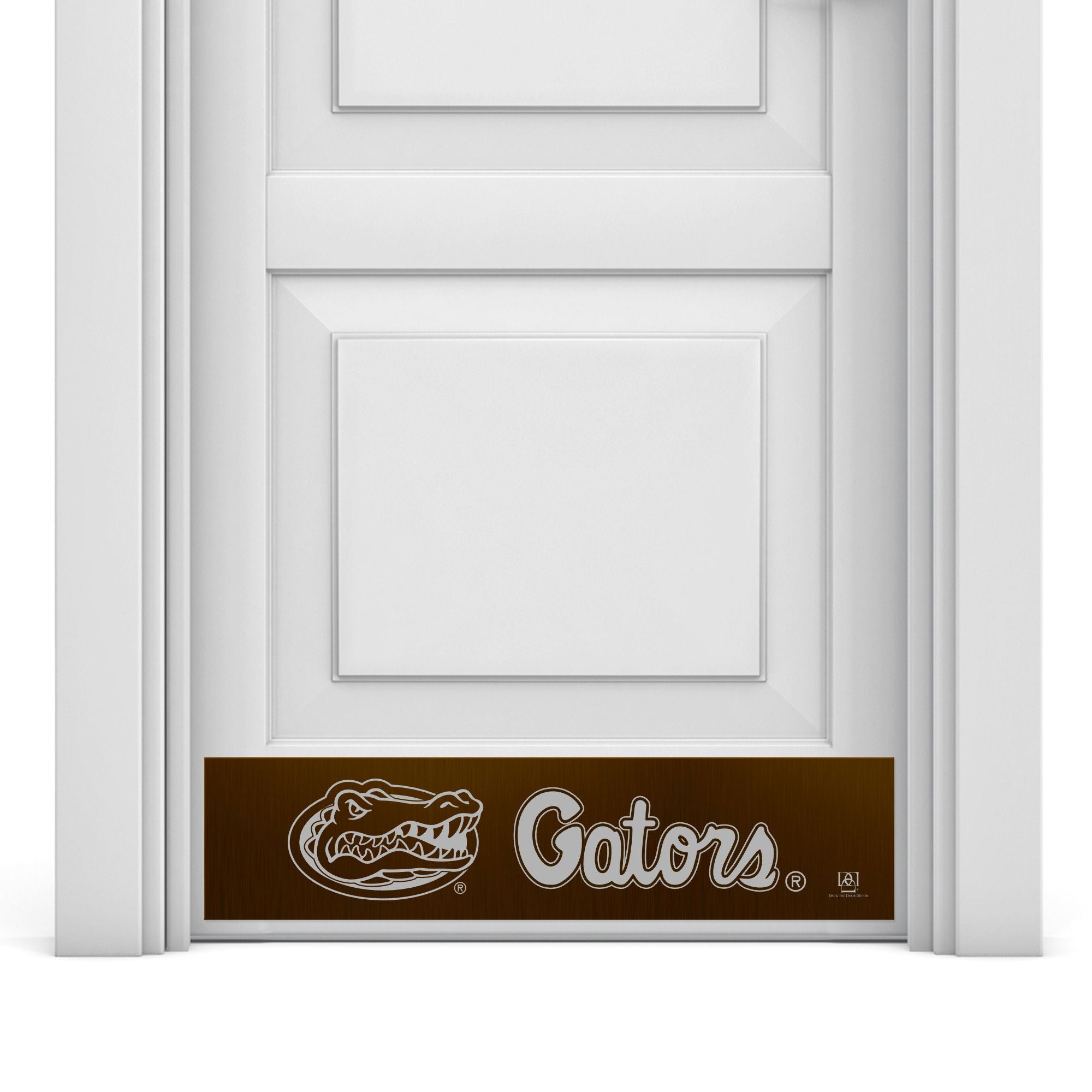 Florida Gators Engraved Door Kick Plate – Officially Licensed Collegiate Door Decor