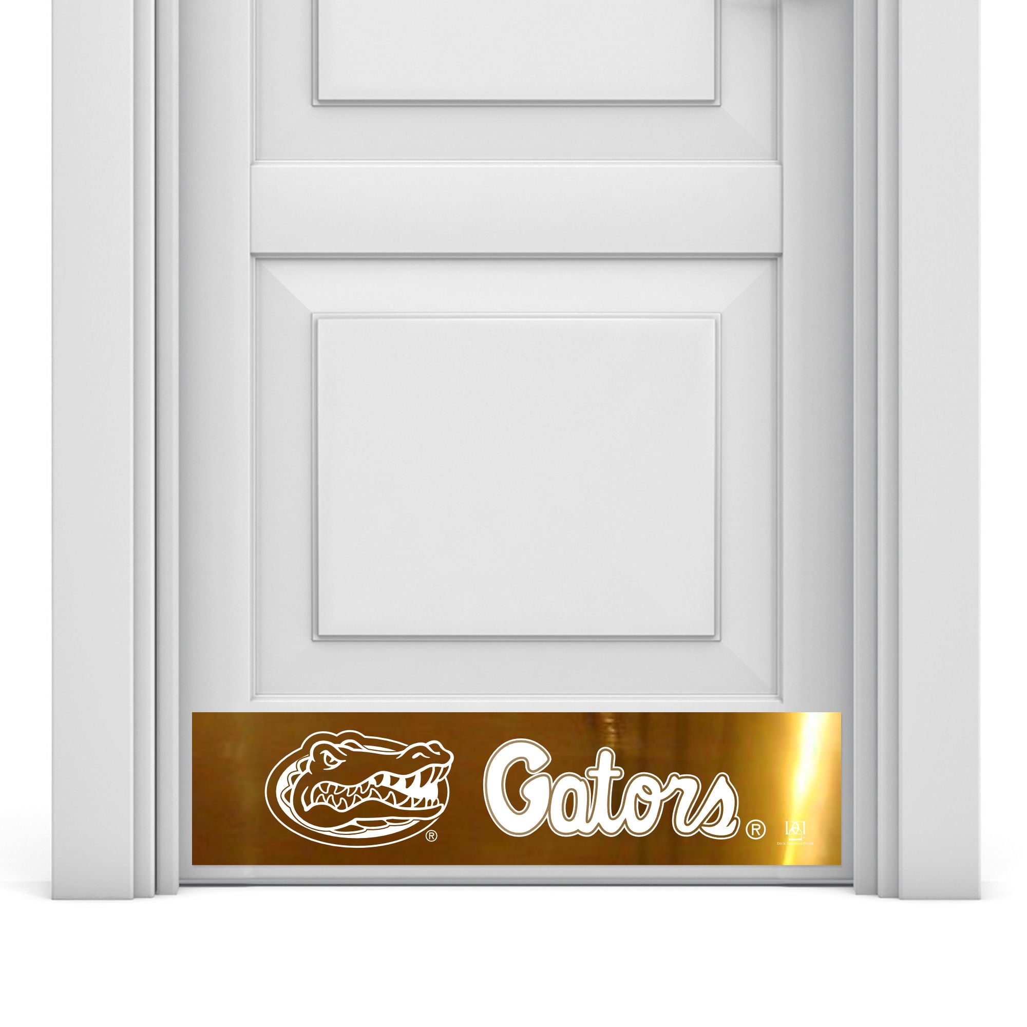 Florida Gators Engraved Door Kick Plate – Officially Licensed Collegiate Door Decor