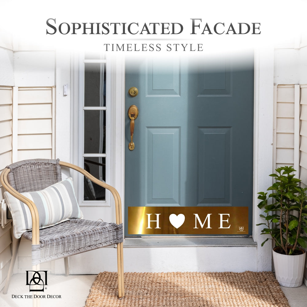 HOME Engraved Door Kick Plate - Modern Entrance Protection