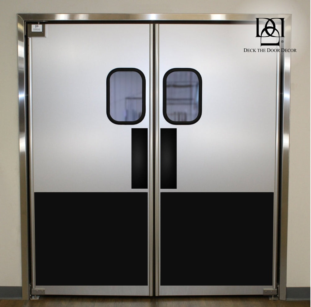 Full-Size Door Kick Plate - Anodized Aluminum - Multiple Finish & Size Options