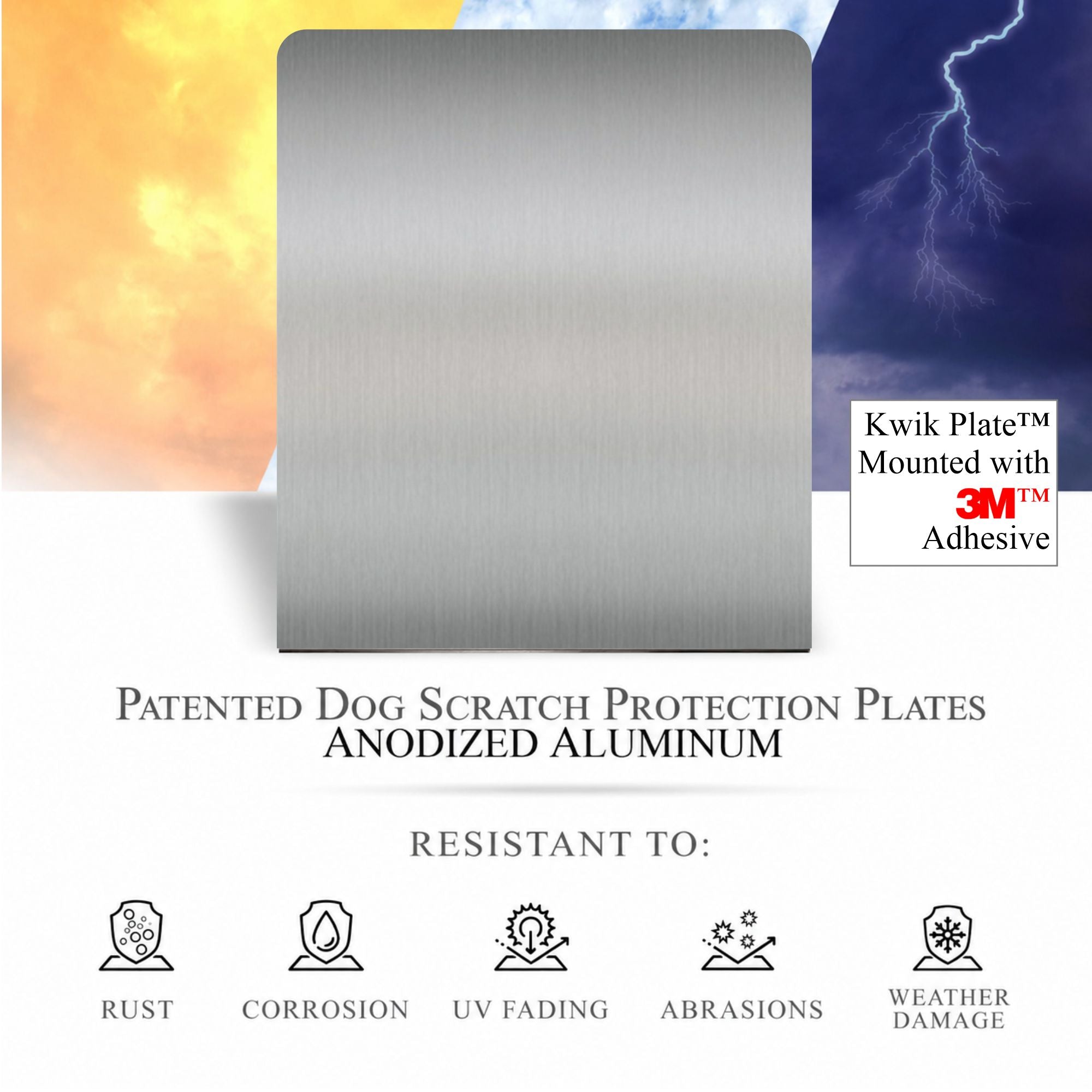 Large Breed Dog Scratch Door Protection Plate