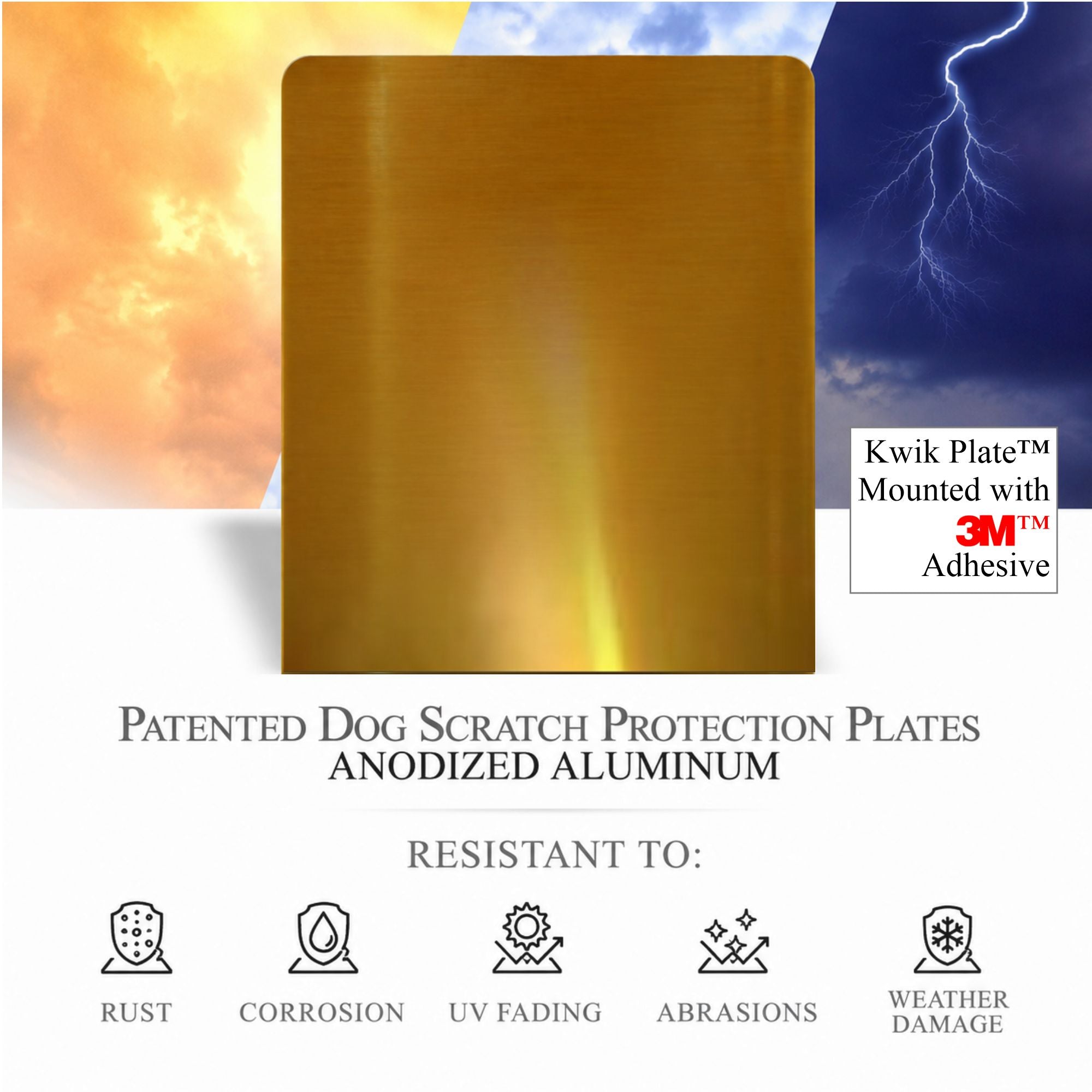 Large Breed Dog Scratch Door Protection Plate