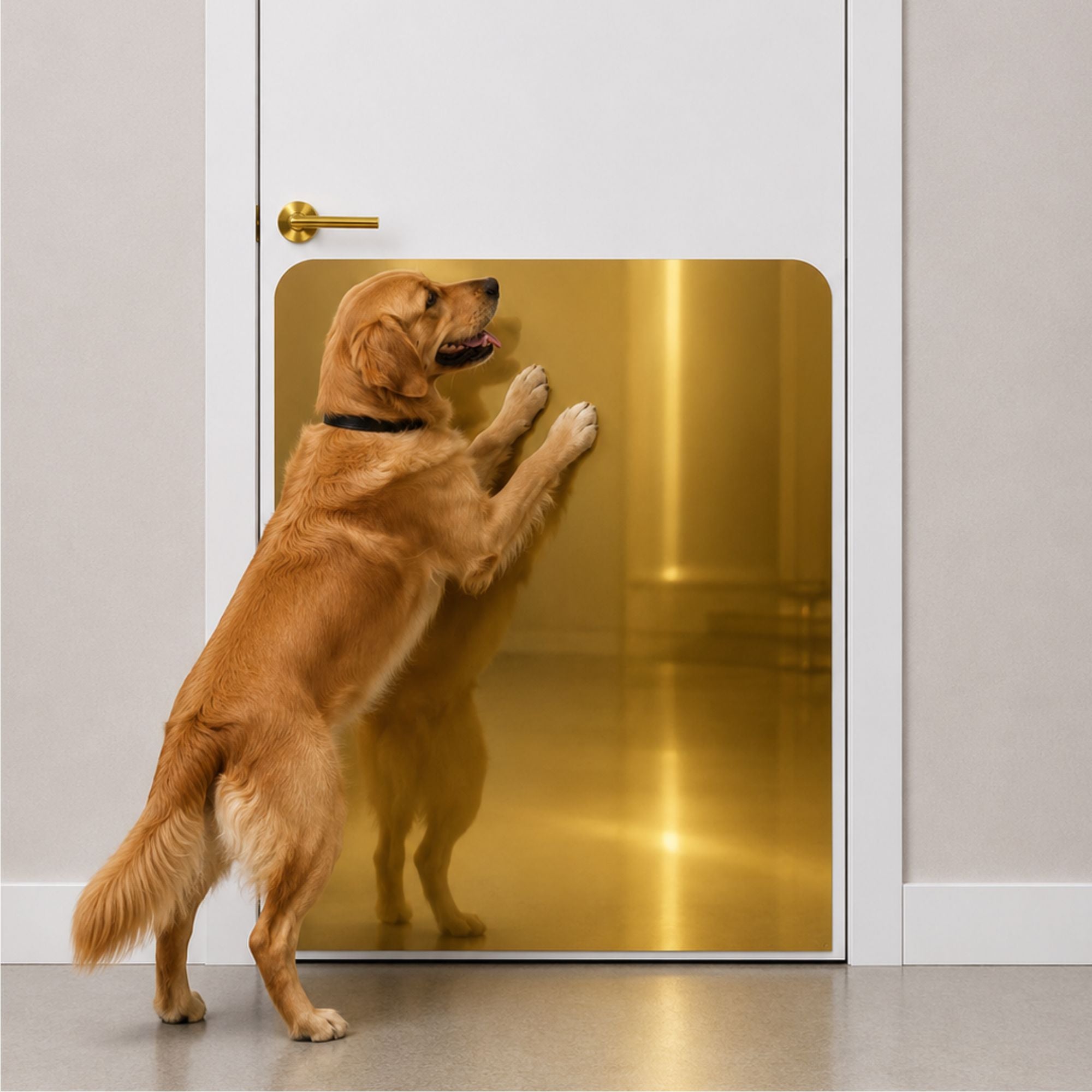 Large Breed Dog Scratch Door Protection Plate