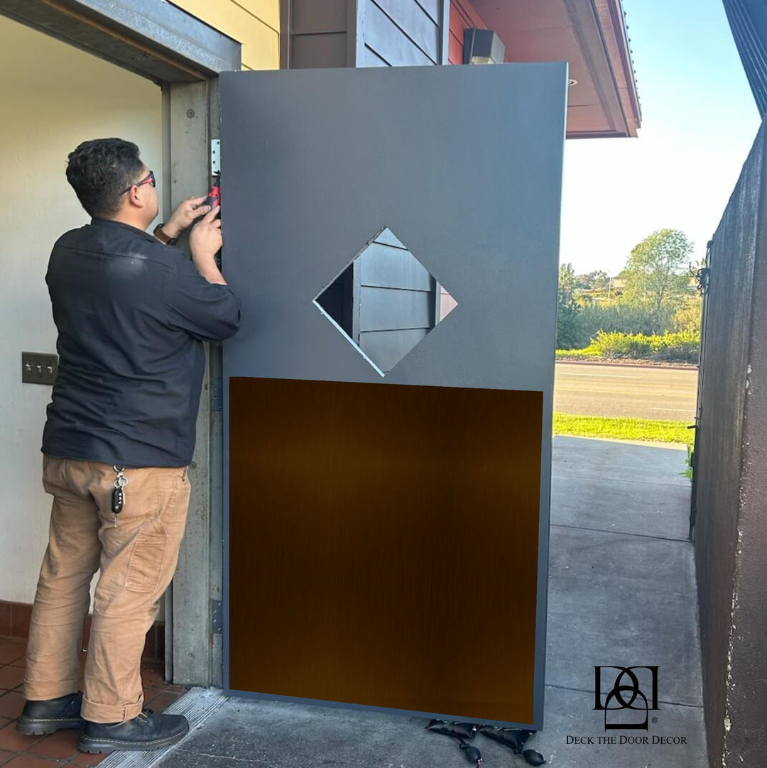 Durable Door Armor Plate - Multiple Finish & Size Options