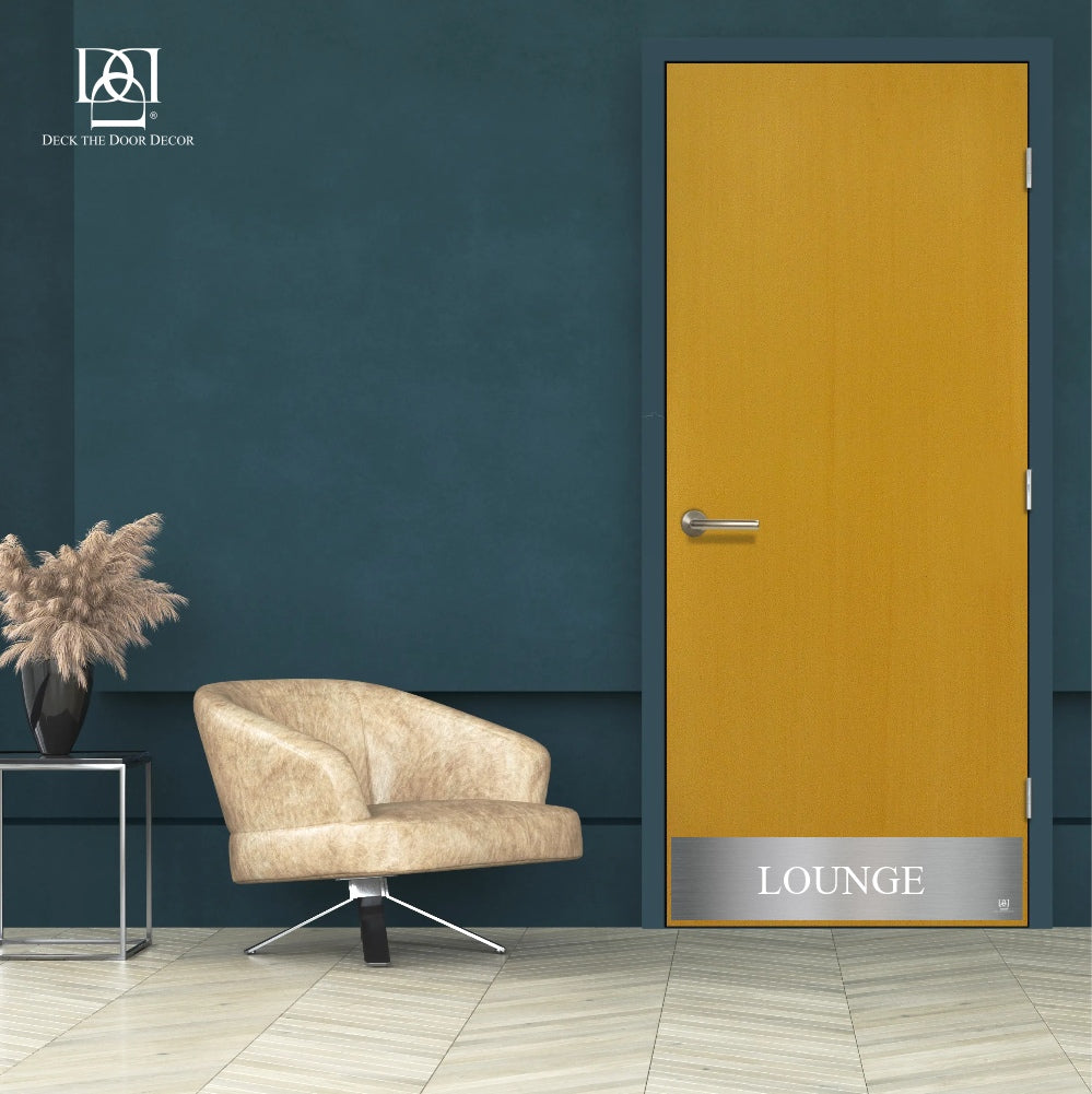 Lounge Engraved Door Kick Plate