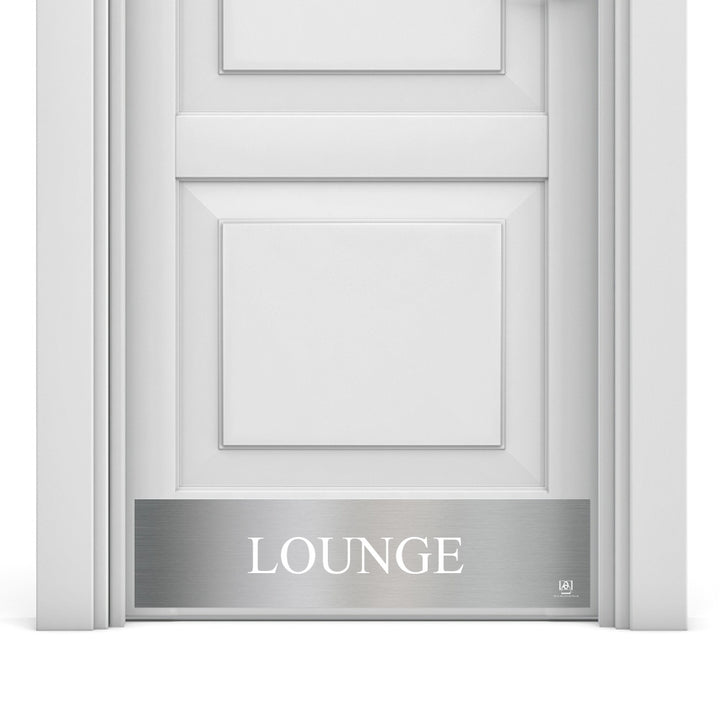 Lounge Engraved Door Kick Plate