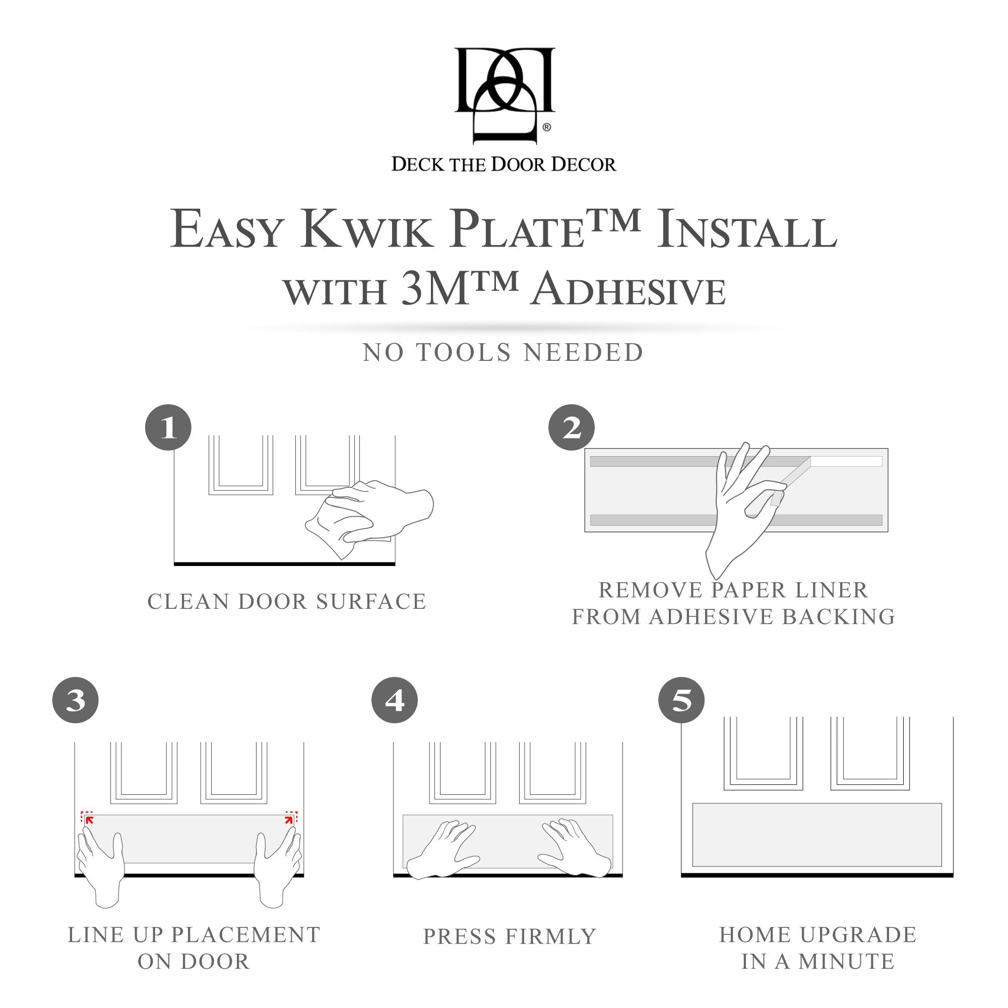 Engraved 'Exit' Door Kick Plate - Premium Aluminum | Made in USA