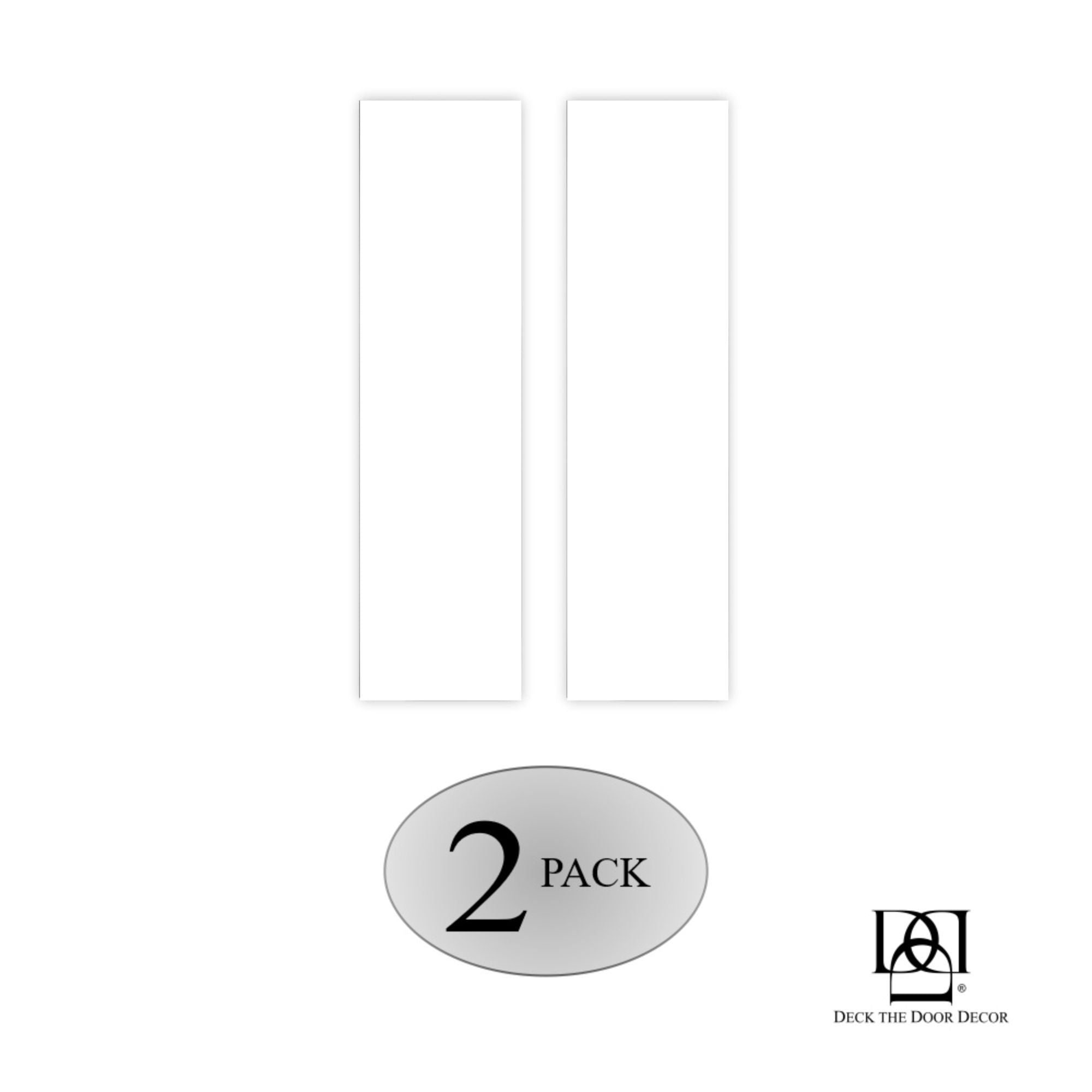 Traditional Door Push Plates - Multiple Finish & Size Options