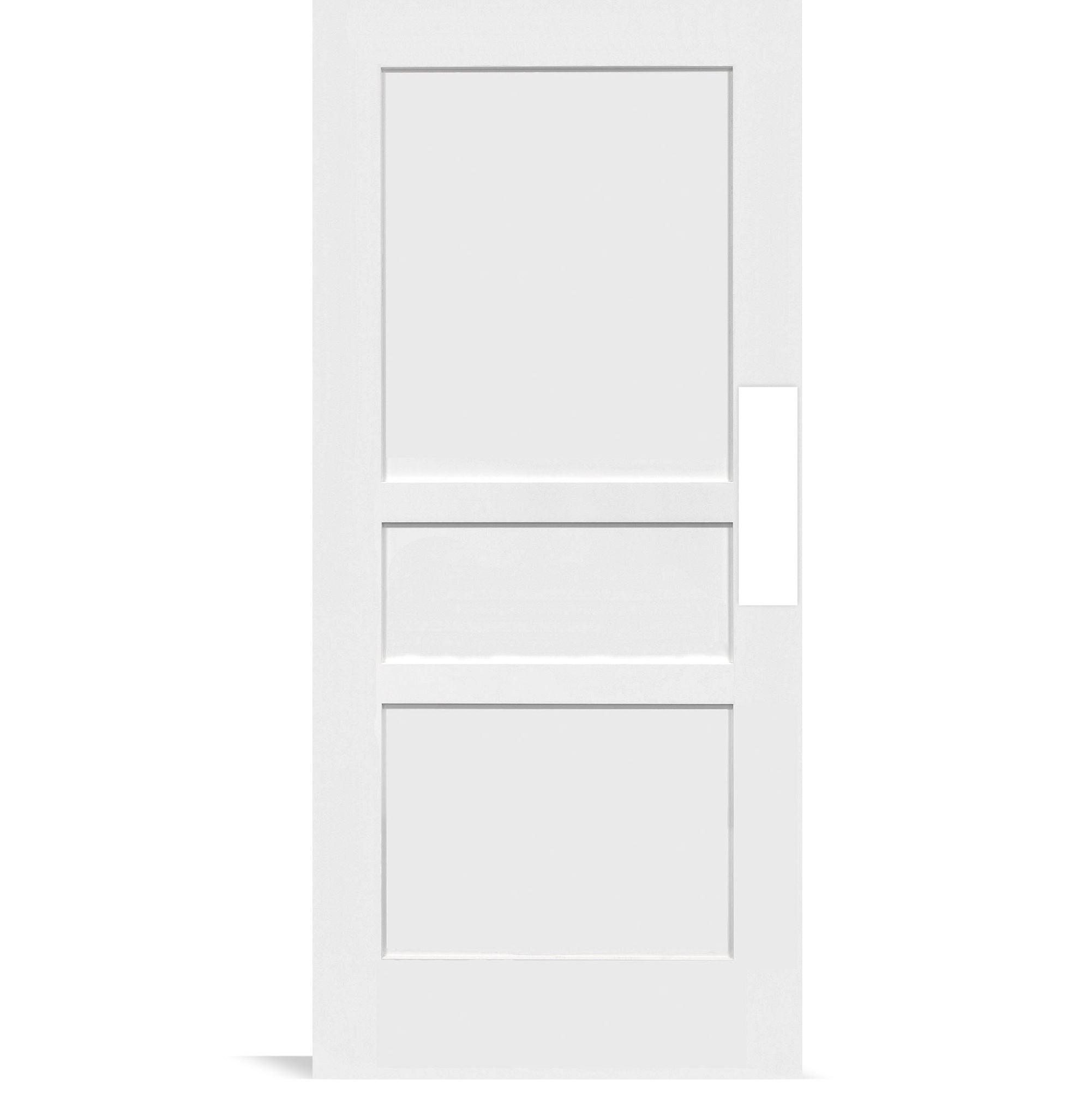 Traditional Door Push Plates - Multiple Finish & Size Options