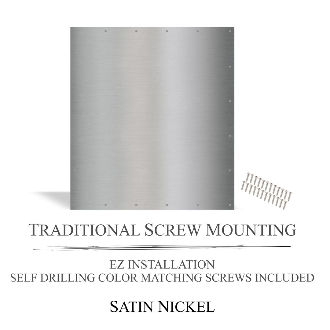 Durable Door Armor Plate - Multiple Finish & Size Options