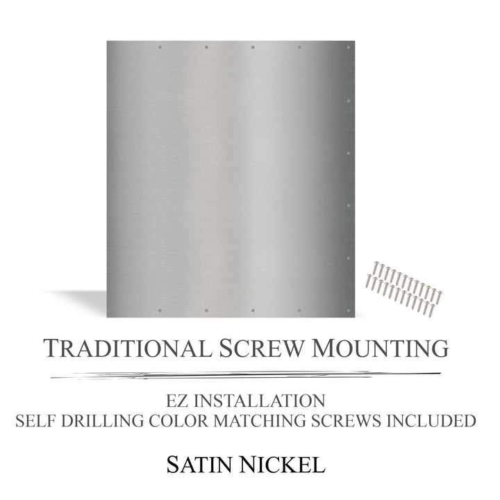 Durable Door Armor Plate - Multiple Finish & Size Options