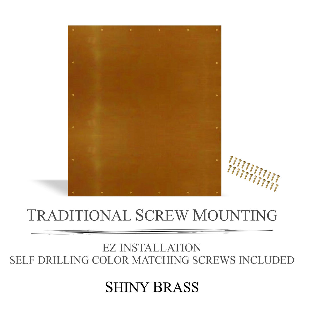 Durable Door Armor Plate - Multiple Finish & Size Options