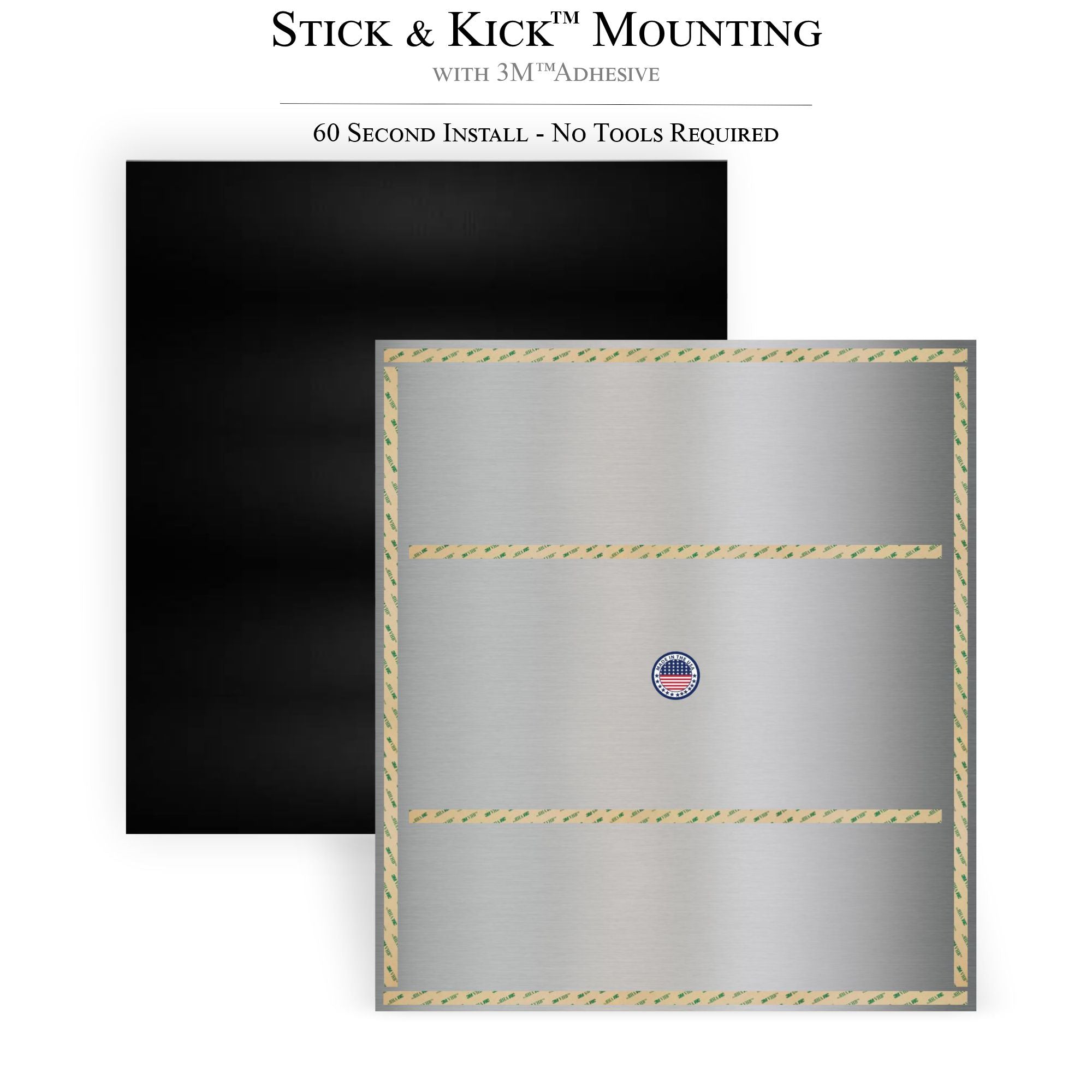 Durable Door Armor Plate - Multiple Finish & Size Options