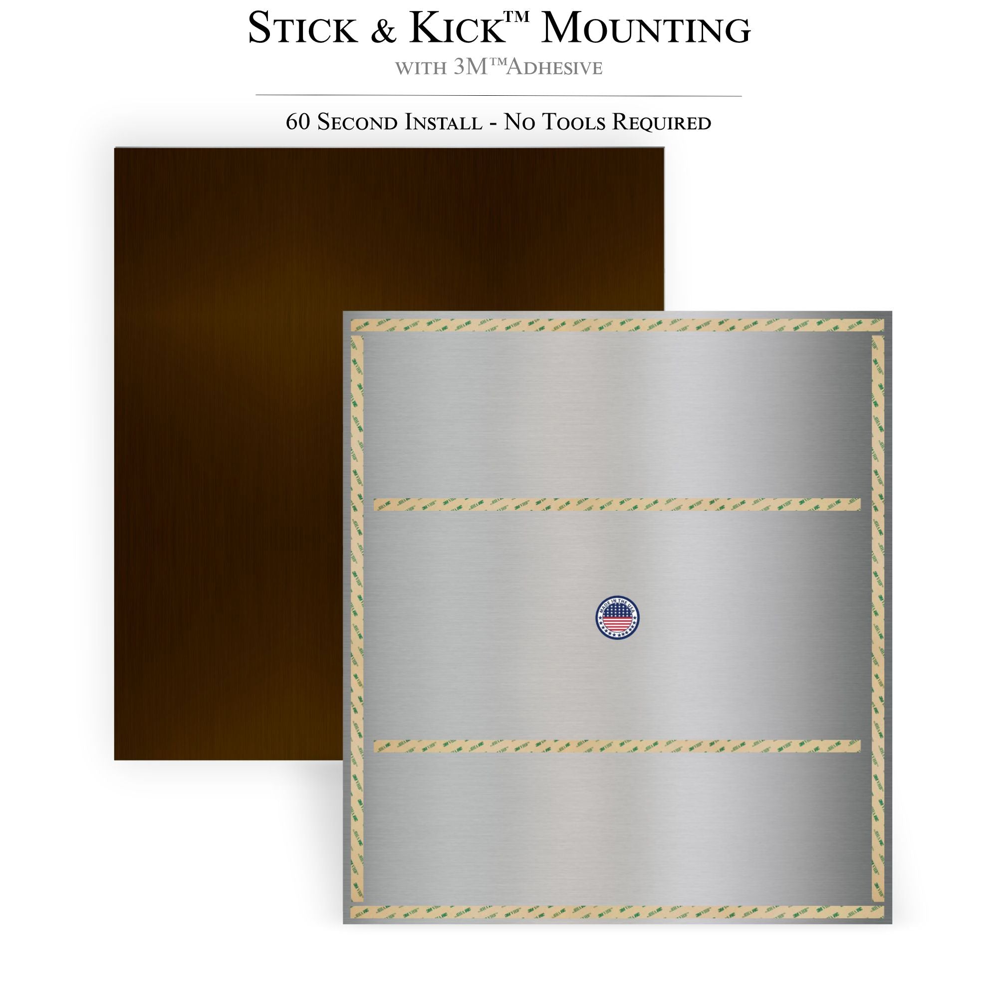 Durable Door Armor Plate - Multiple Finish & Size Options