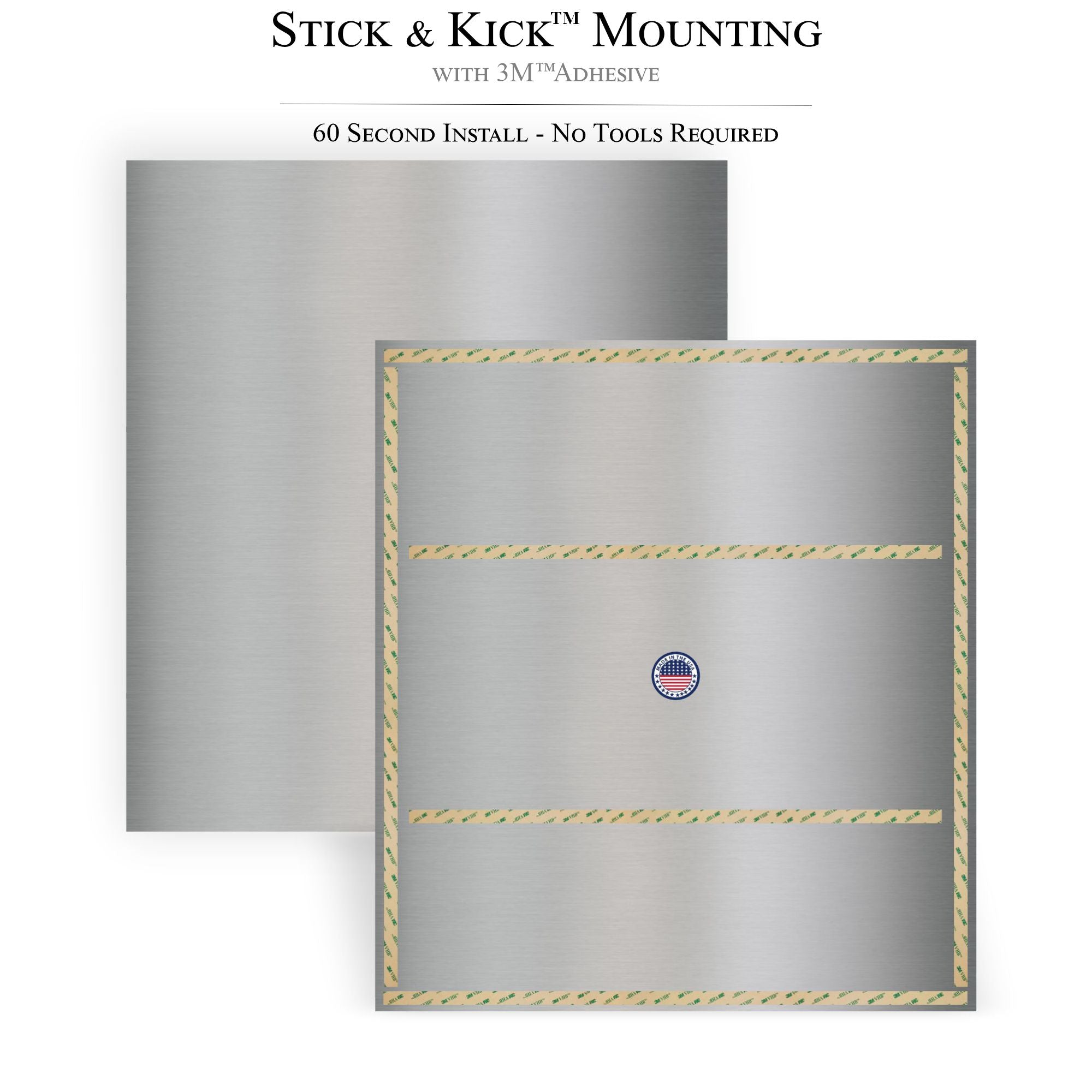 Durable Door Armor Plate - Multiple Finish & Size Options