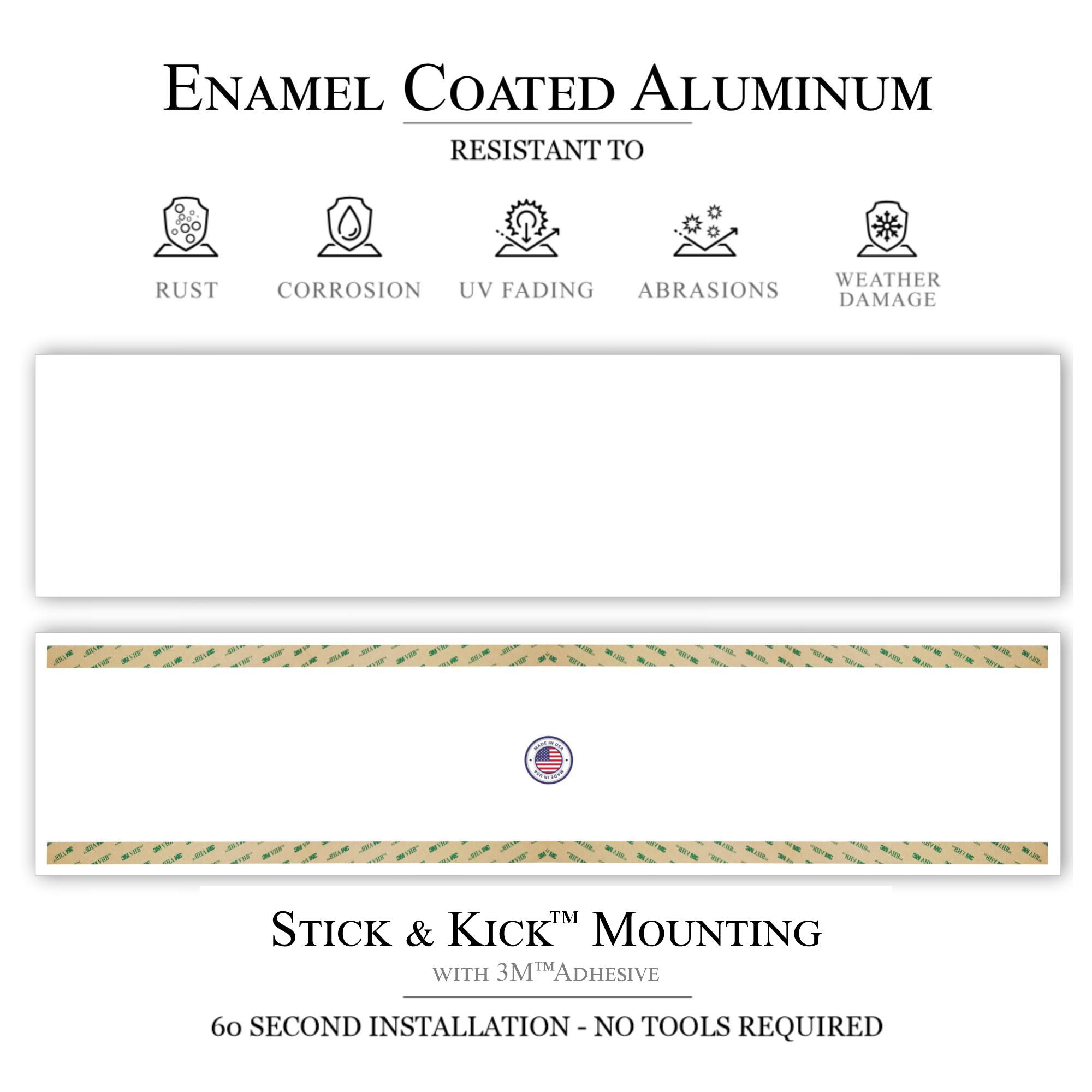 Traditional Door Kick Plates - Multiple Finish & Size Options