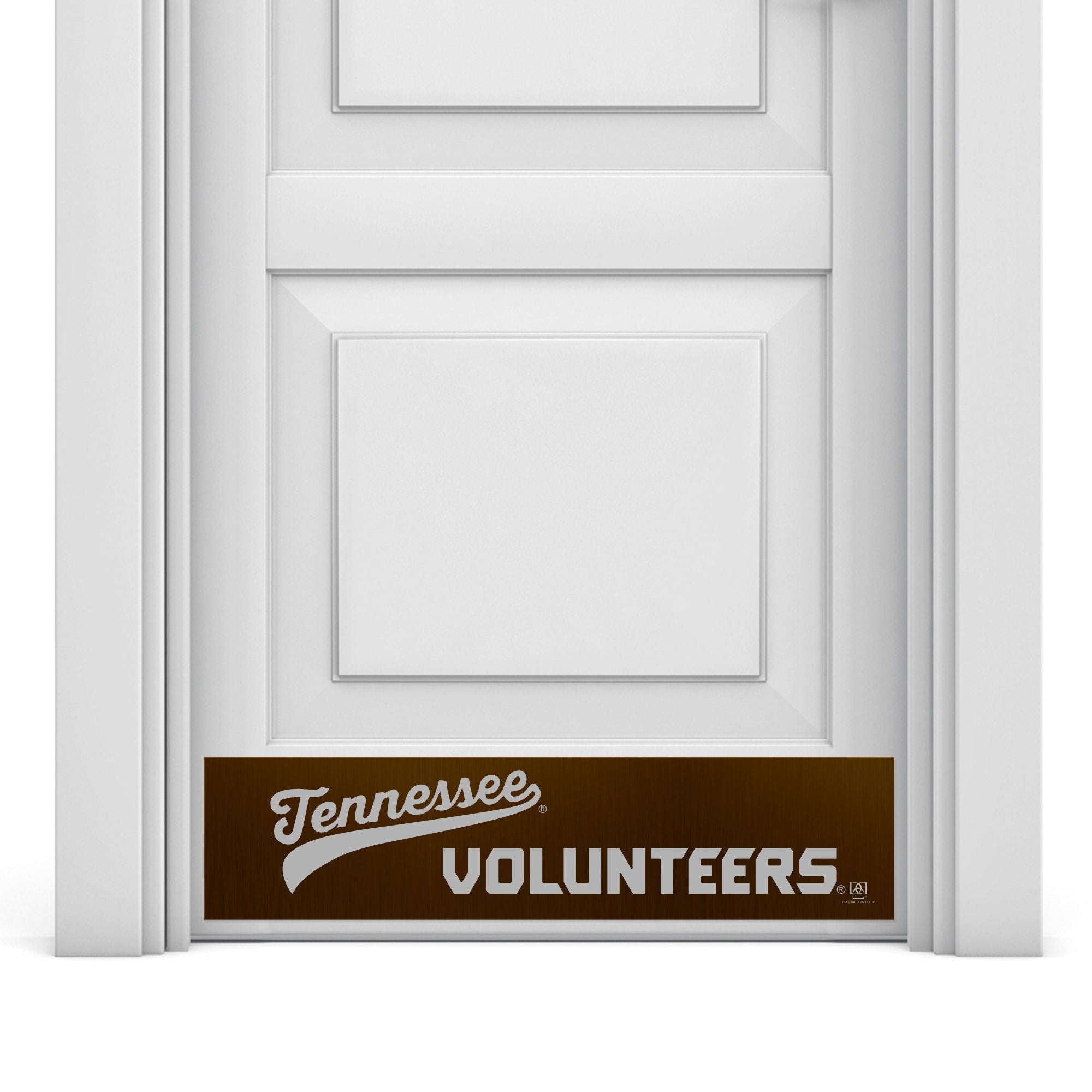 University of Tennessee Volunteers Engraved Door Kick Plate – Officially Licensed Tennessee Vols Door Decor