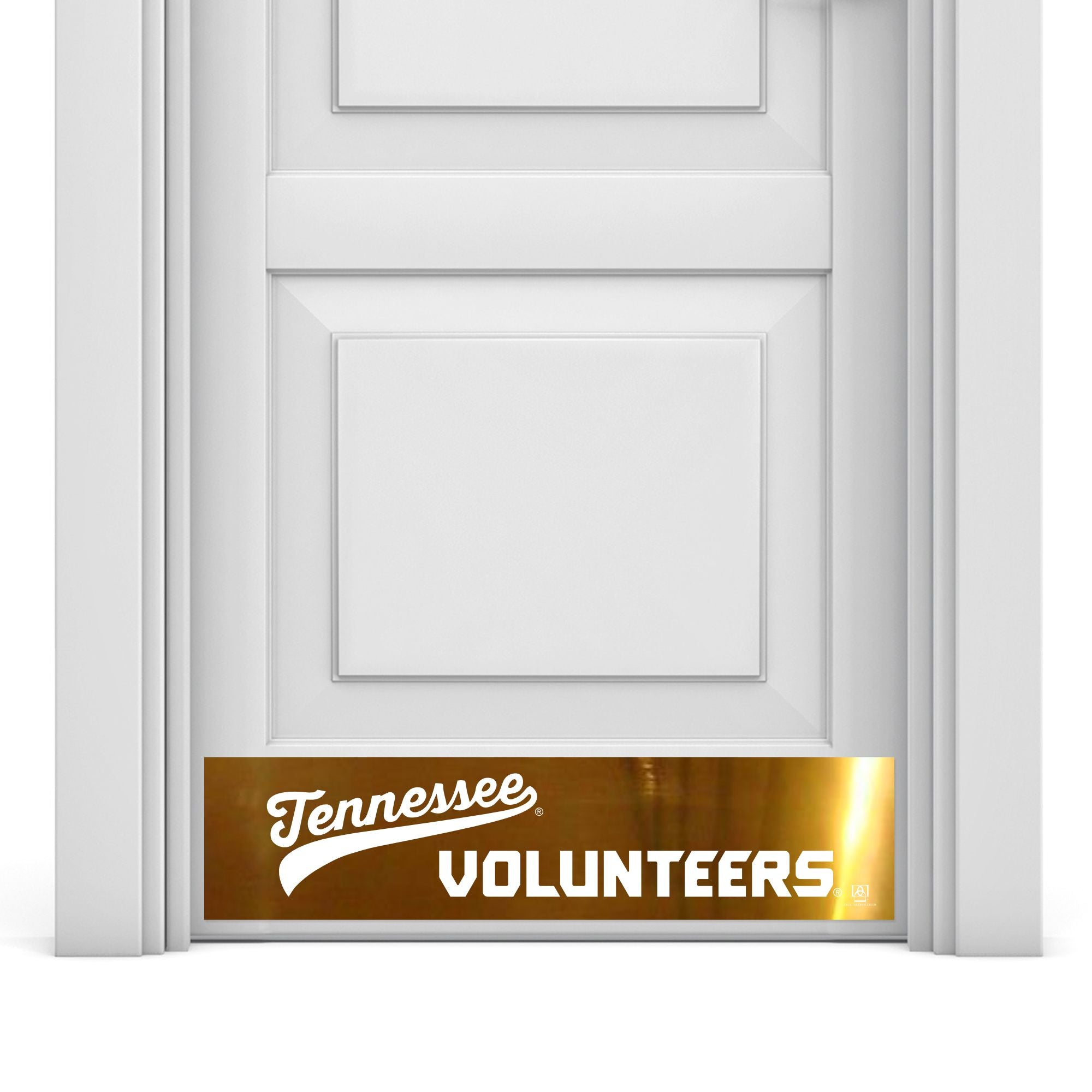 University of Tennessee Volunteers Engraved Door Kick Plate – Officially Licensed Tennessee Vols Door Decor
