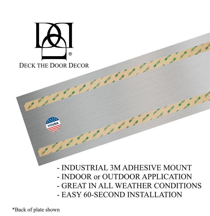 Adhesive Mount Installation Instructions