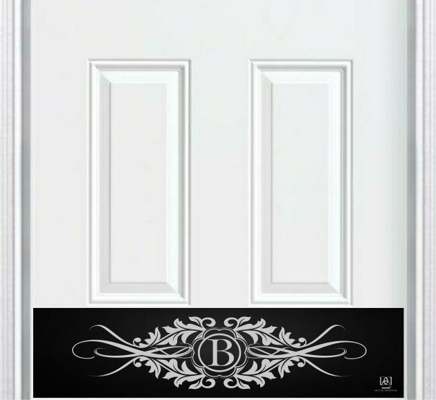 Acanthus Engraved Door Kick Plate