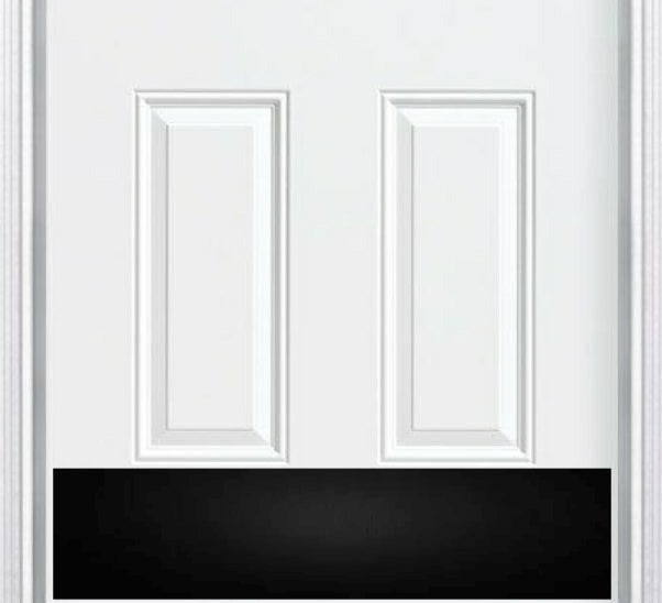 Door Kick Plate - Anodized Aluminum - Multiple Finish & Size Options