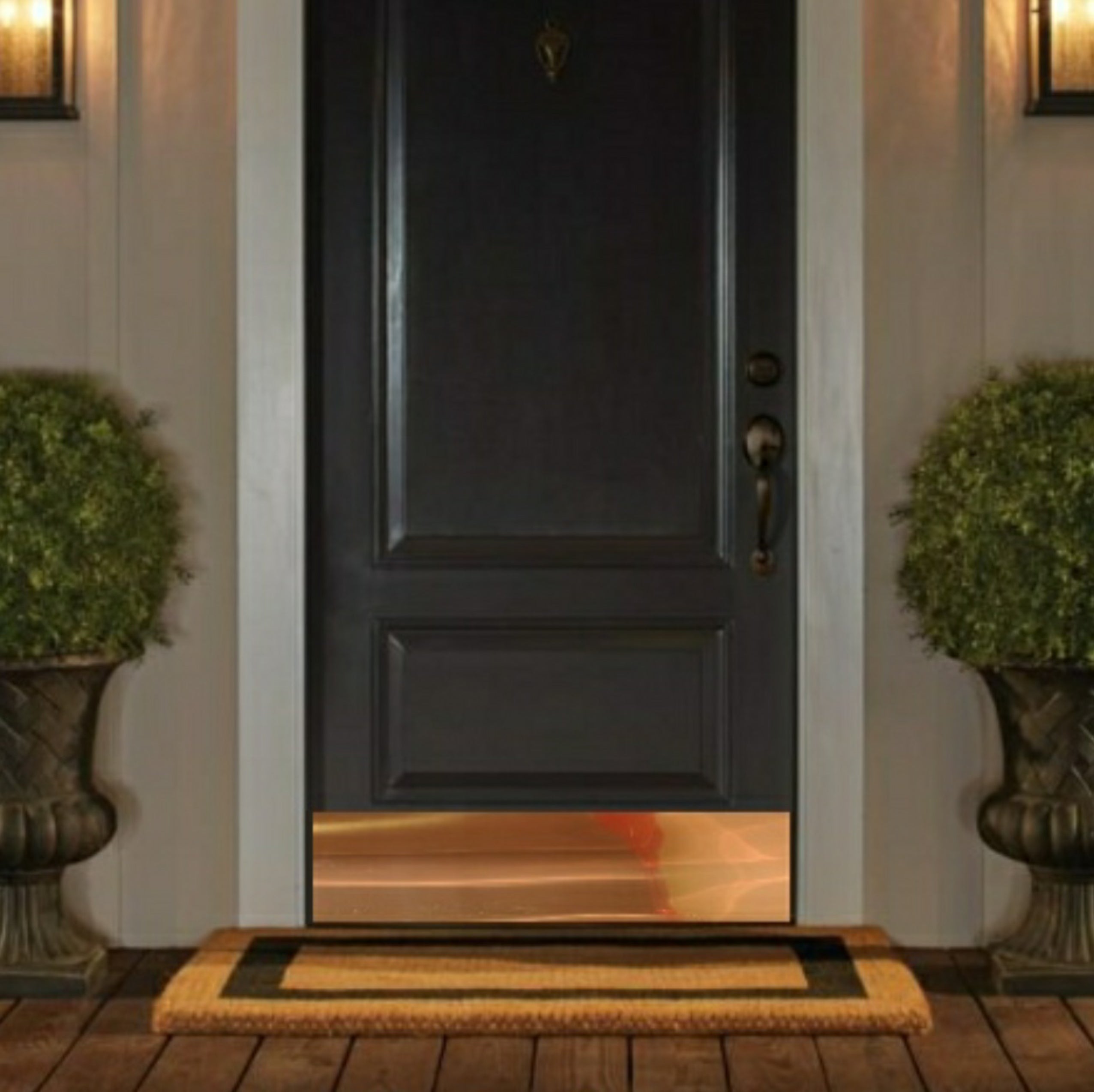 Door Kick Plate - Copper - Multiple Finish & Size Options