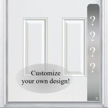 Load image into Gallery viewer, Dog Scratch Door Protection Plate - Engraved - Multiple Finish &amp; Size Options - Design Your Own
