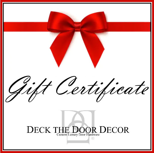 Deck the Door Decor Gift Certificate
