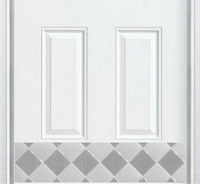 Load image into Gallery viewer, Door Kick Plate - Artisan Embossed - Harlequin Stainless Steel - Multiple Size Options
