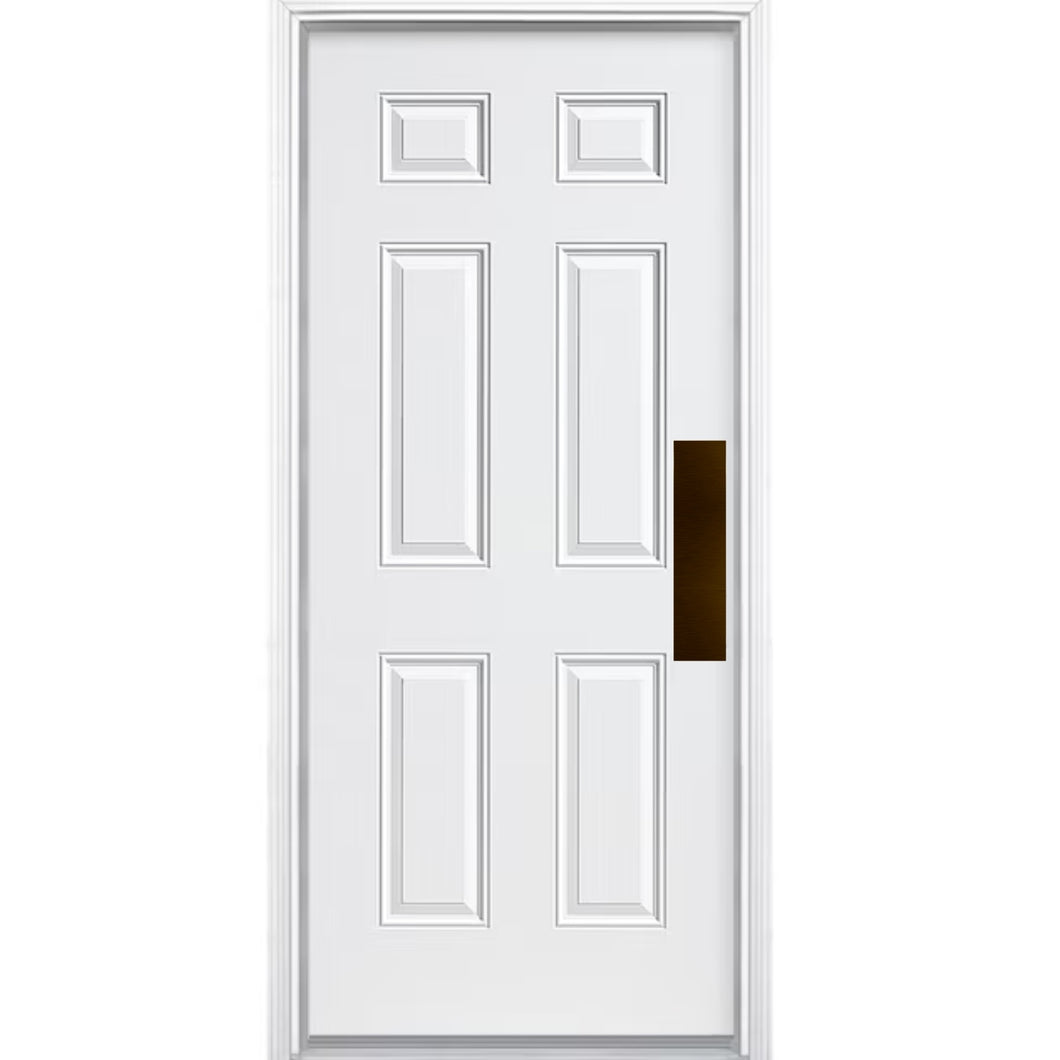 Door Push Plates - Anodized Aluminum - Multiple Finish & Size Options