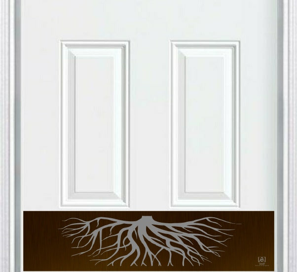 Engraved Door Kick Plate by Deck the Door Decor