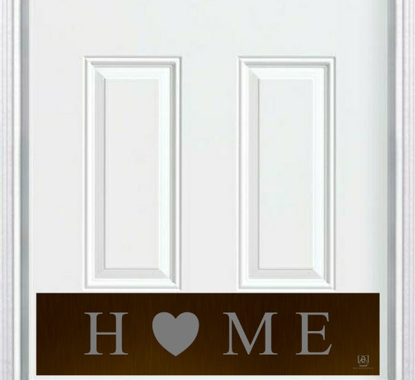 Home Engraved Door Kick Plate by Deck the Door Decor