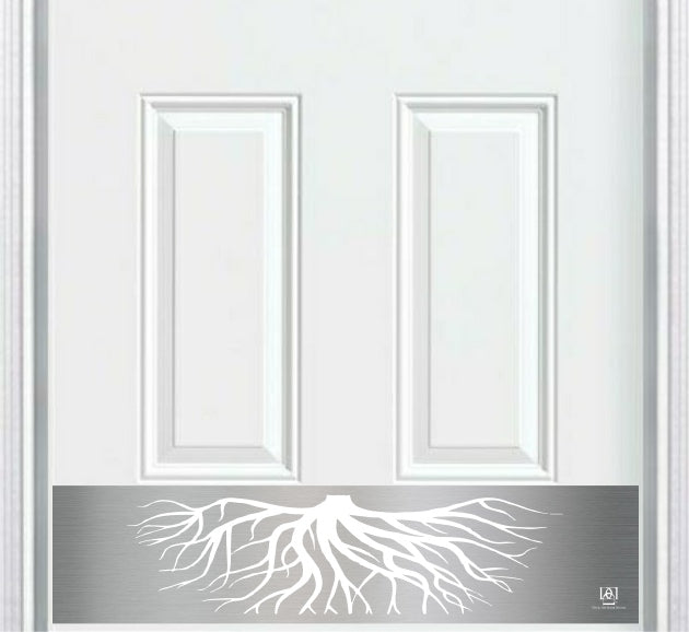 Engraved Door Kick Plate by Deck the Door Decor