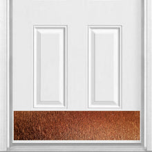 Load image into Gallery viewer, Door Kick Plate - Artisan Embossed - Tree Bark Pattern - Multiple Finish &amp; Size Options

